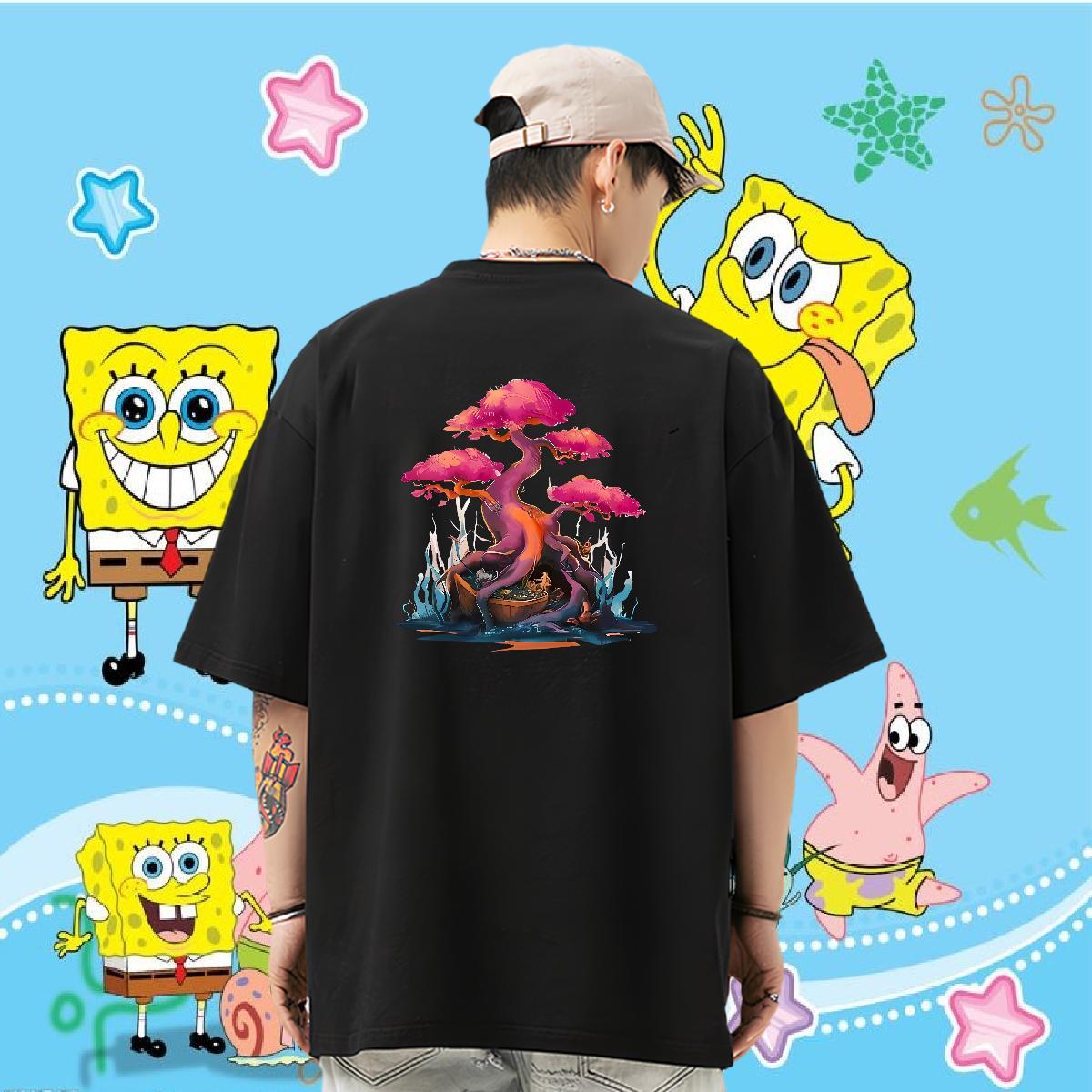 Factory Direct Man T Shirts 100% Cotton 230g tree Beach Clothes Crew Neck Cool Men Tshirts Oversized