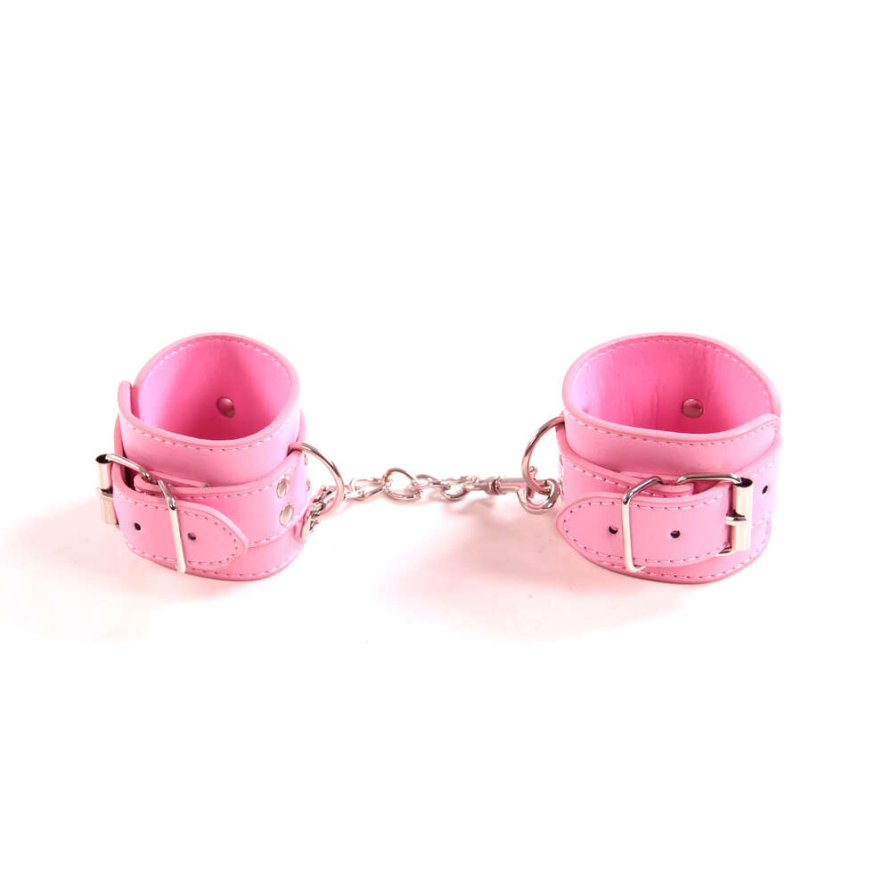 6PCS Fetish Kits Bed Restraints Bondage Plush PU Sexy Flirting Alternative Toys Tied BDSM Bondage Suit Adult Sex toy for women