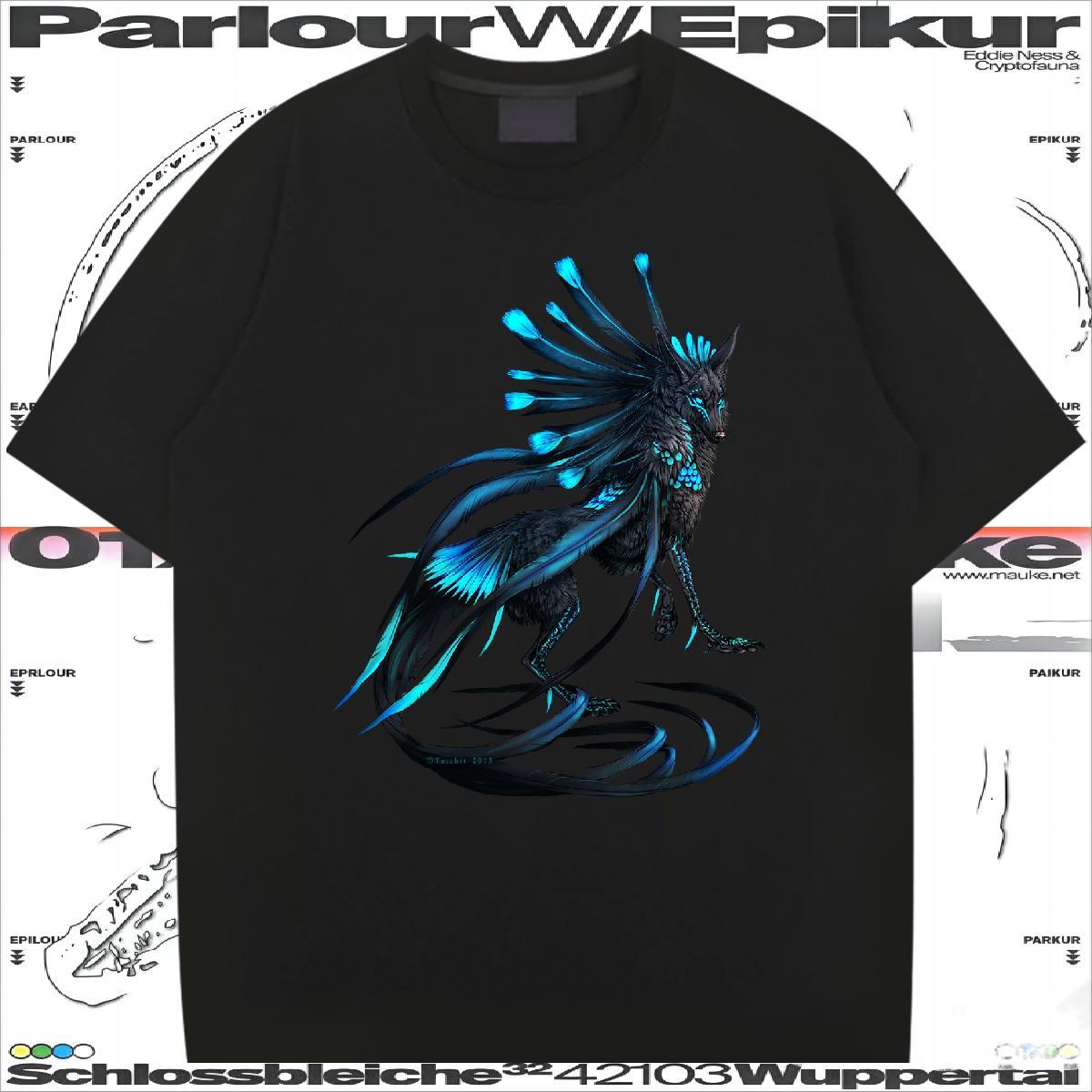 DIY Customized Men T Shirts 100% Cotton 230g wolf Spring Summer Clothes Breathable Short Sleeve Comfortable Men Clothes T-Shirt DIY Anime
