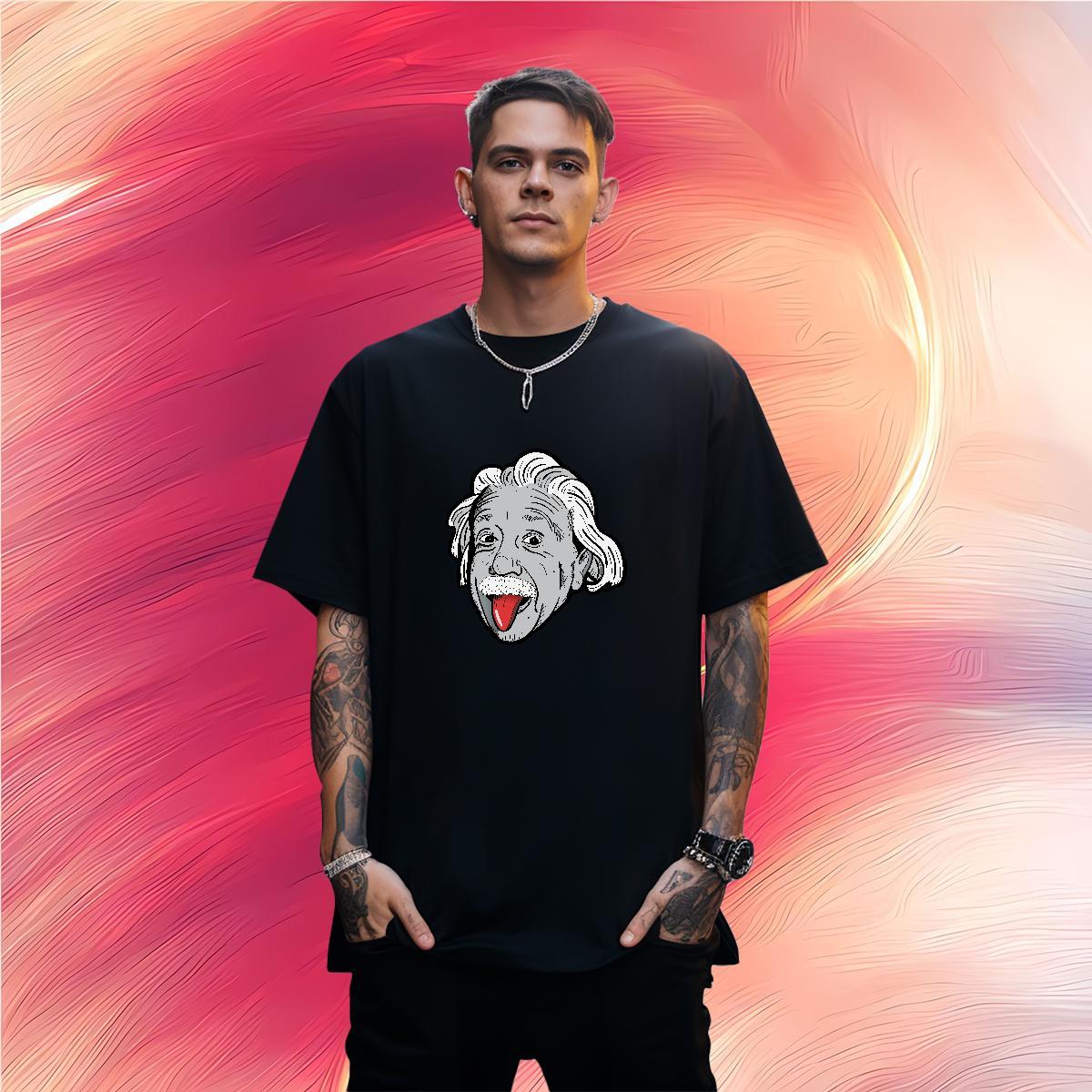 T Shirt For Man 230g Cotton icon Outdoor Round Neck Short Sleeve Customized Print Men Tops Tees New Arrival Soft Top Tees