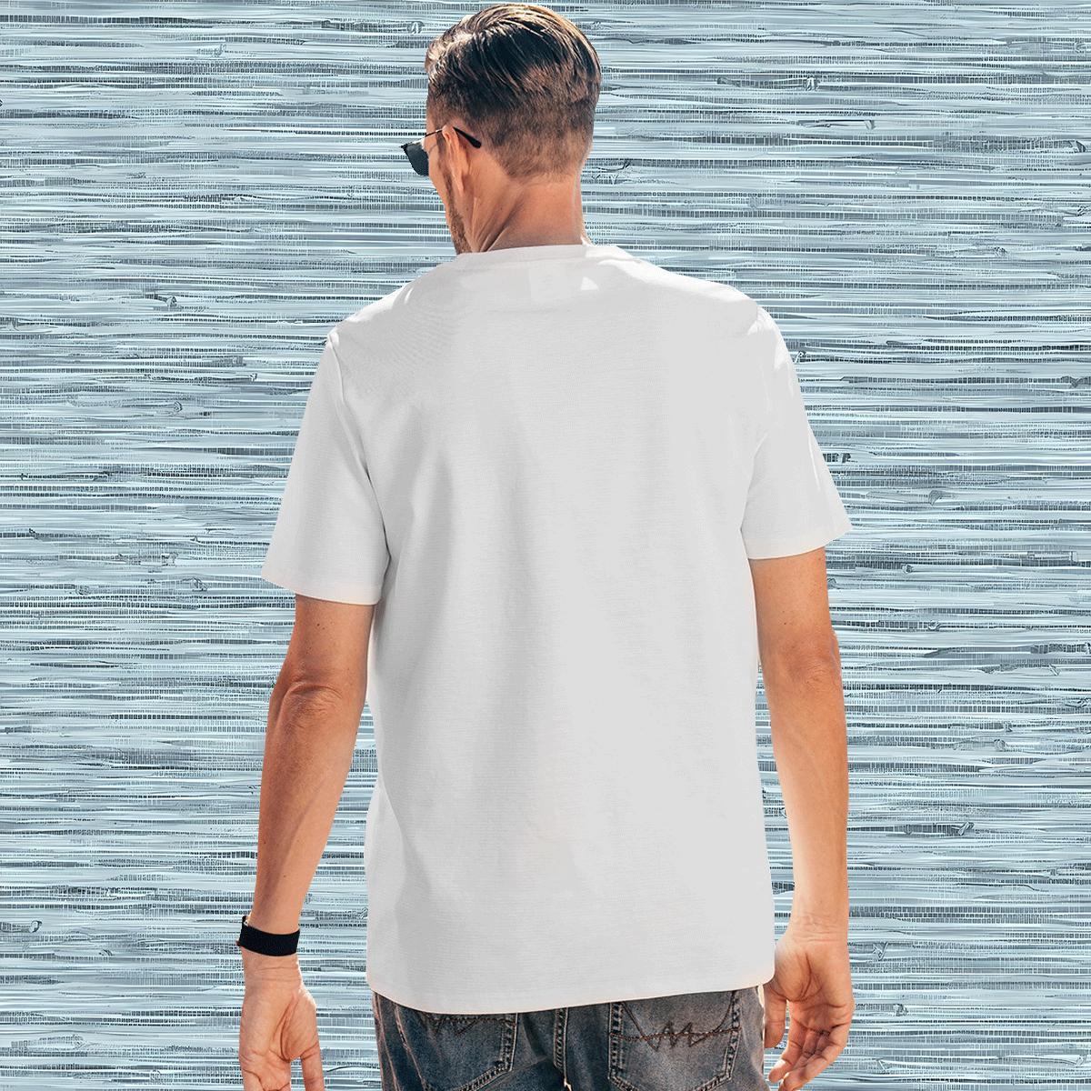 High Quality T-Shirts for Men wild cat O-Neck Short Sleeve Casual Daily Wear Anime 100% Cotton 230g Tshirt for Man Woman Casual New Clothes