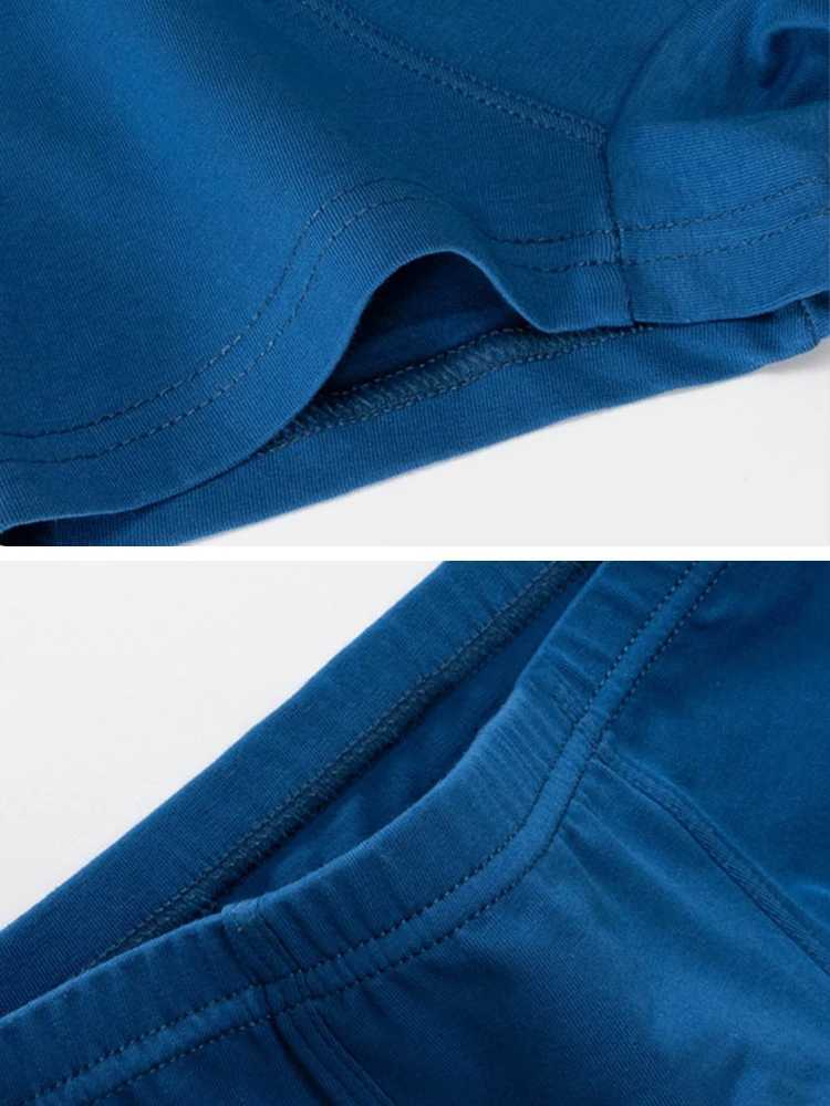 LJMOFA 7 pieces/batch 3-12T teenage boys childrens underwear baby boxing shorts cool multi-color letter underwear B138W240715