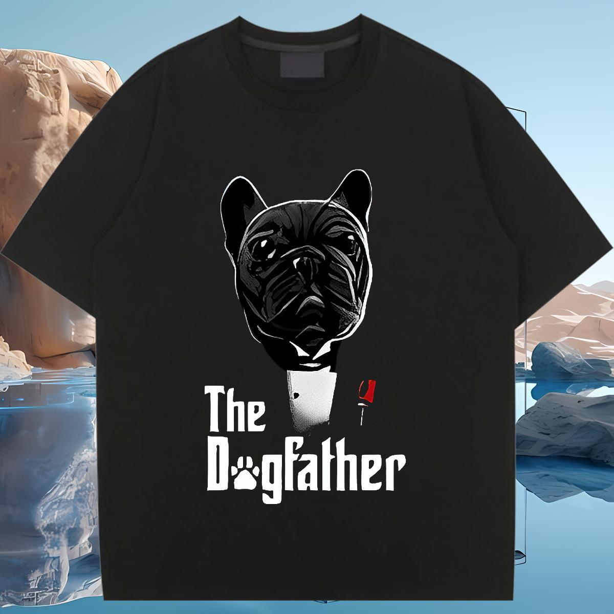 Designer T Shirts Women Breathable Crew Neck Women Tees Plus Size Cartoon dog Spring Summer 230g Cotton Custom Tshirts