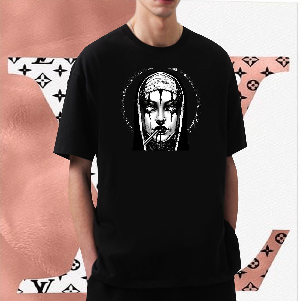 T Shirt For Man 230g 100% Cotton nun Street Casual Short Sleeve Soft Oversized 3XL 4XL Couples T Shirts 2024 Designer Wholesale Top Tees