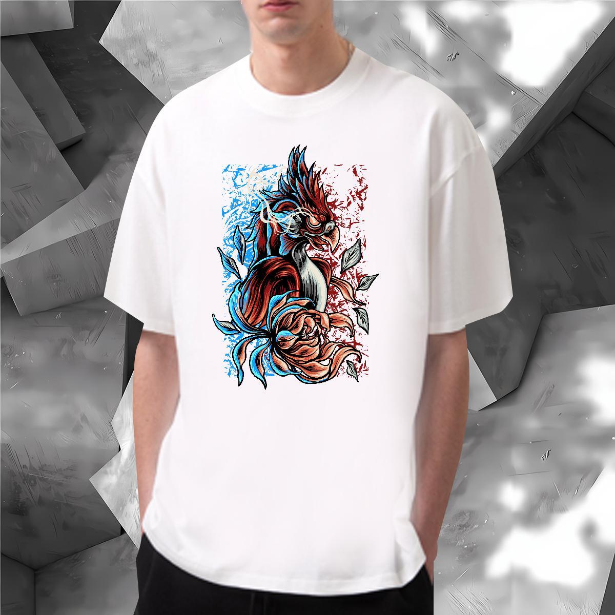 New Arrival T shirt 100% Cotton 230g cool Sports Casual Tshirts O Neck Short Sleeves Classic Couples T Shirts DIY Logo Oversized