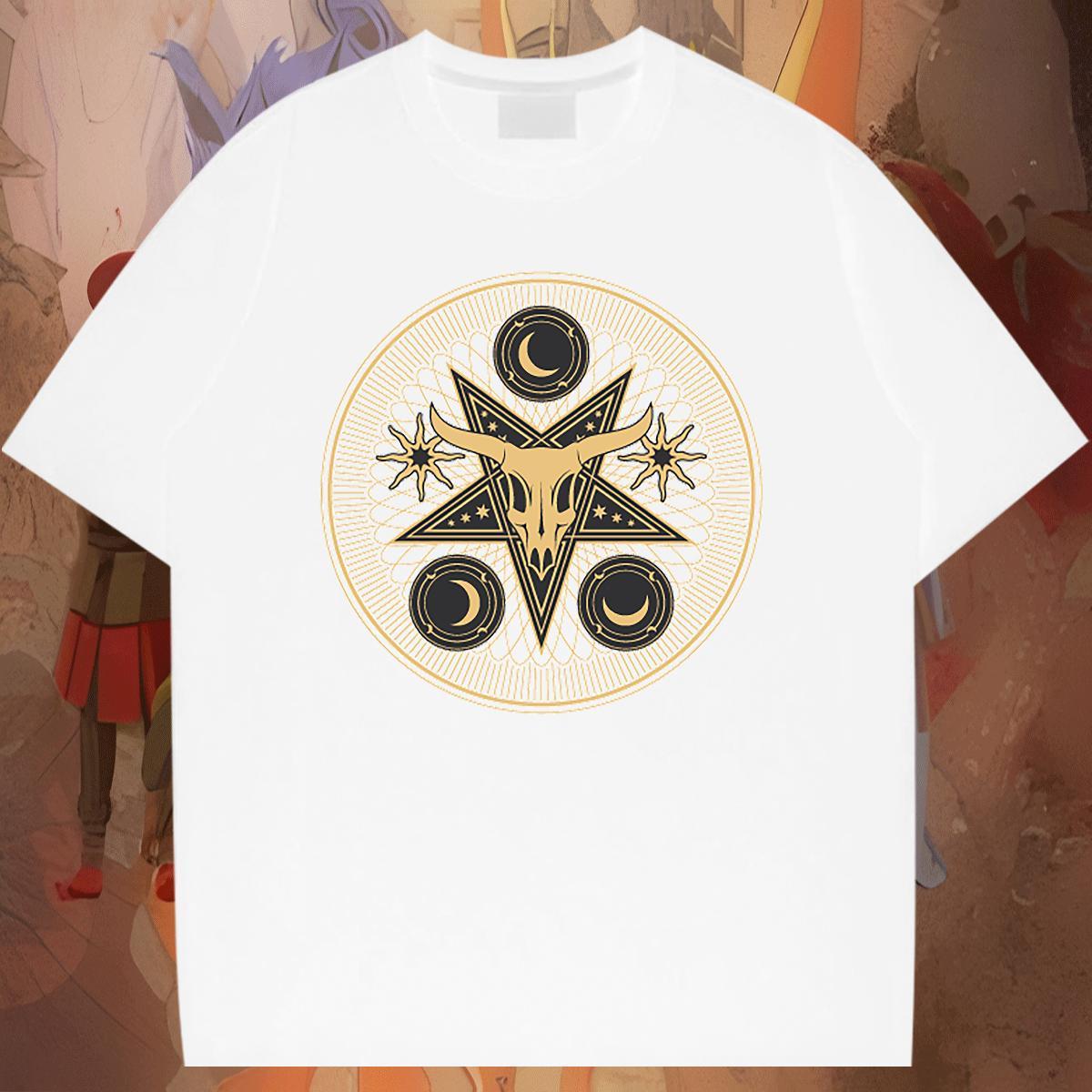 Free Shipping Tshirt for Man Woman 230g 100% Cotton Home Outdoor Skull Crew Neck Breathable 2024 New T-Shirts Tees Shirts