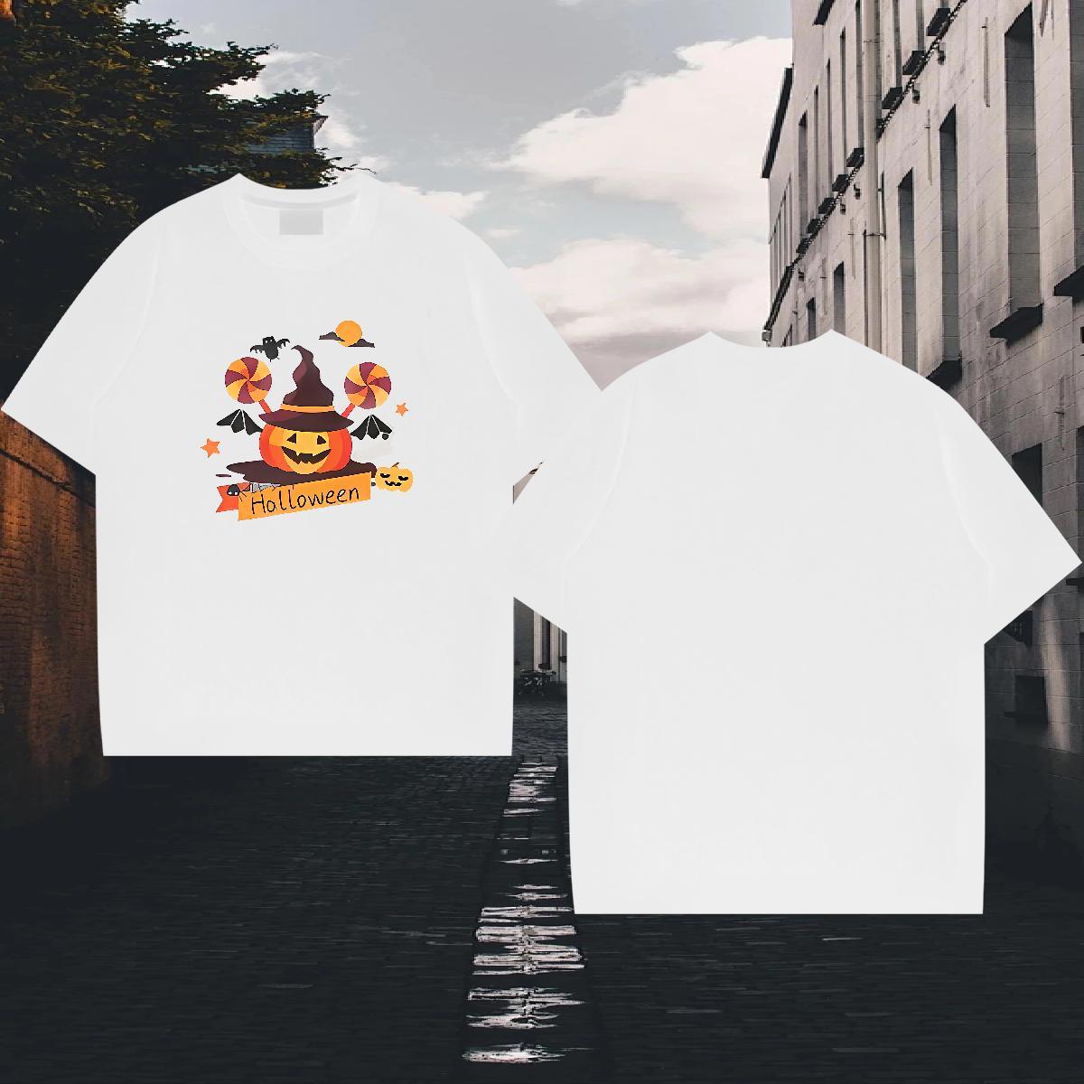 Fashion Casual T Shirts Men 230g 100% Cotton candies Street Casual Tees Breathable Crew Neck TOP Quality Men Tshirts Oversized