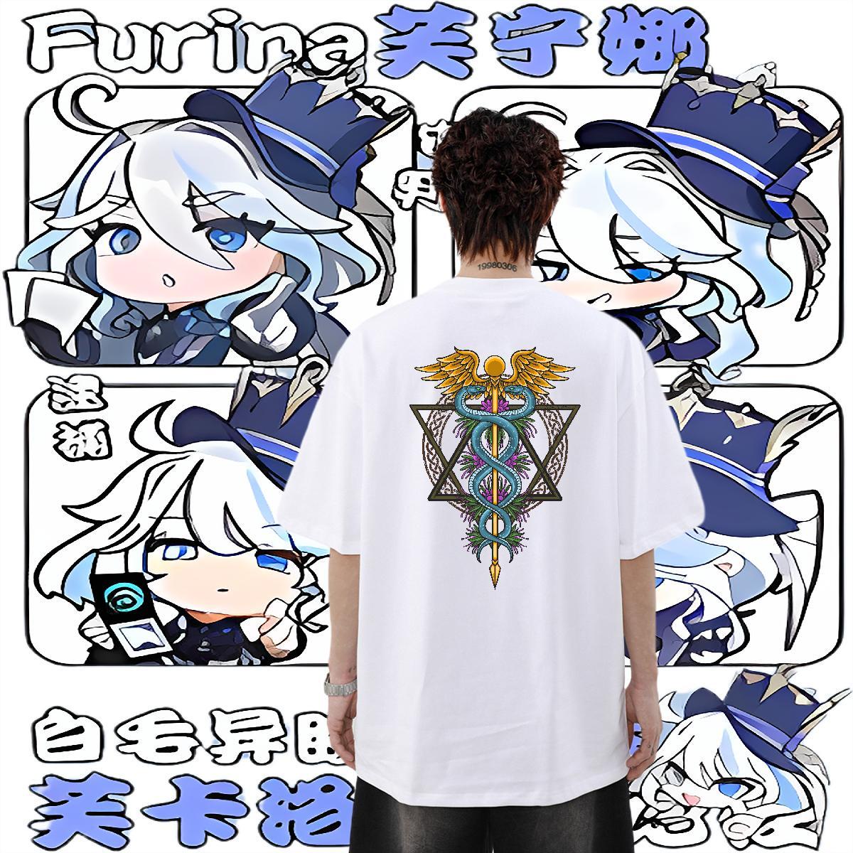 Fashion Design Men T Shirts 230g Cotton snake Hip Hop Street Clothes Breathable Crew Neck TOP Quality Men Tops Tees Cartoon Printing L-4XL