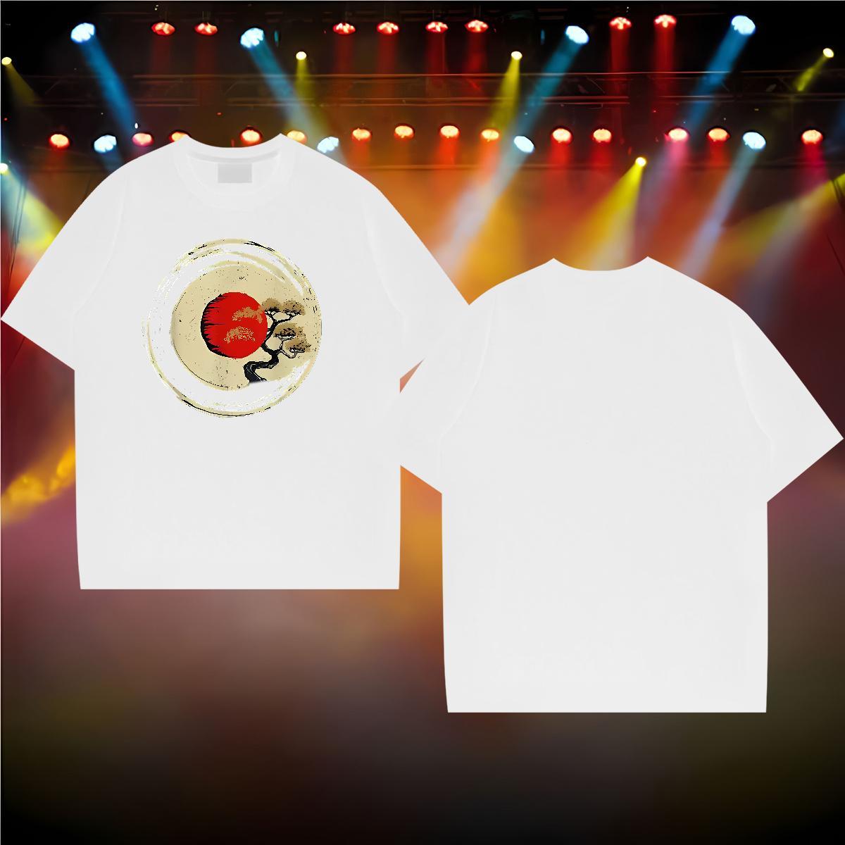 Casual New Men T Shirts 100% Cotton 230g tree Sport Tshirts Breathable Crew Neck TOP Quality Men Tshirts DIY Printed