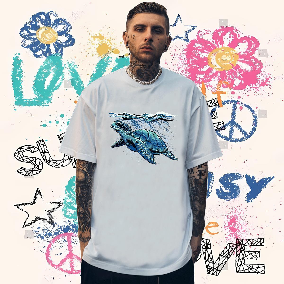 Fashion T Shirts Men 230g Pure Cotton Sport Polos Breathable Short Sleeve Unisex Men Clothes T-Shirt Custom Big Size