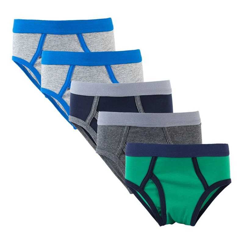 5 pieces/batch of childrens underwear boys underwear boxers underwear childrens underwear teenagers underwear 2-12 years oldW240715