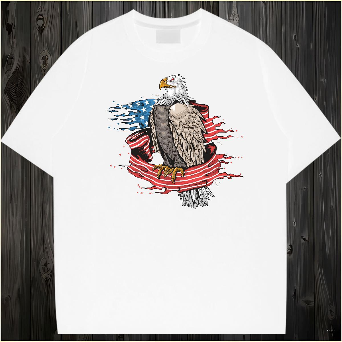 DIY Customized T-Shirts 230g 100% Cotton cool Summer Casual Tees Shirts Round Neck Short Sleeve Classic Men Clothes T-Shirt Customized Print
