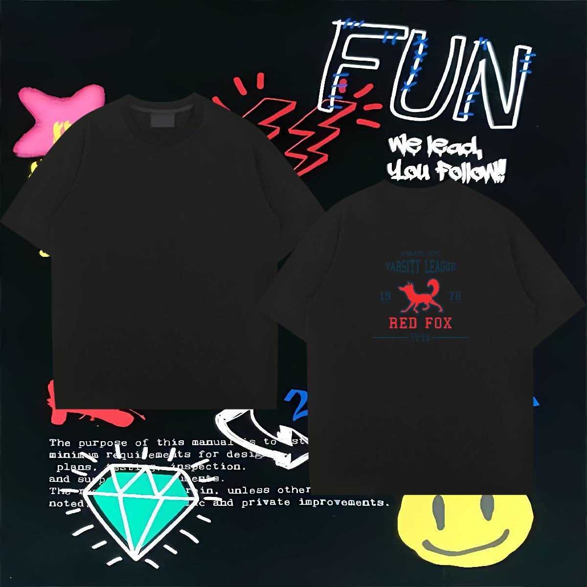 Fashion Design T Shirt For Man letter Tee Shirt 100% Cotton 230g Beach Unisex Custom Printed Breathable Men Tops Tees
