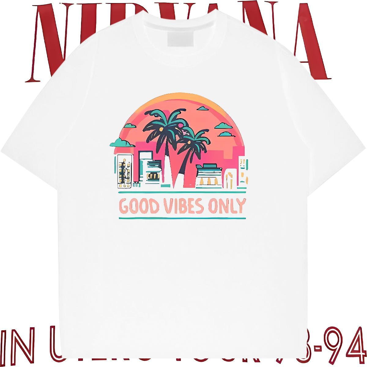 Fashion New T shirt 230g 100% Cotton tree Daily Outfit Tshirts Short Sleeve O-Neck TOP Quality Men Tshirts Custom Print Plus Size