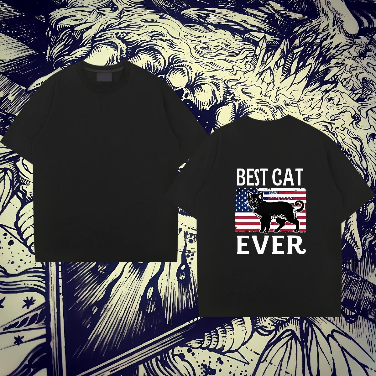 Fashion T-Shirts 230g Pure Cotton Casual Beach Tops Shirt Breathable Crew Neck Cool Tshirt for Man Woman Customized