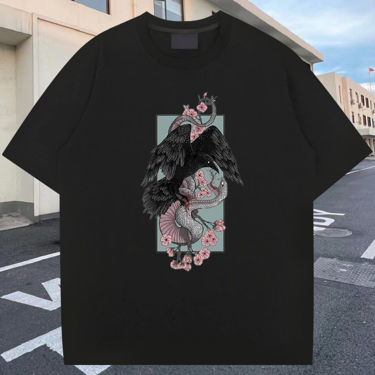 Soft Men Tshirts 230g 100% Cotton Beach cool Custom Print Plus Size Crew Neck Fashion Design T-Shirts for Men Wear