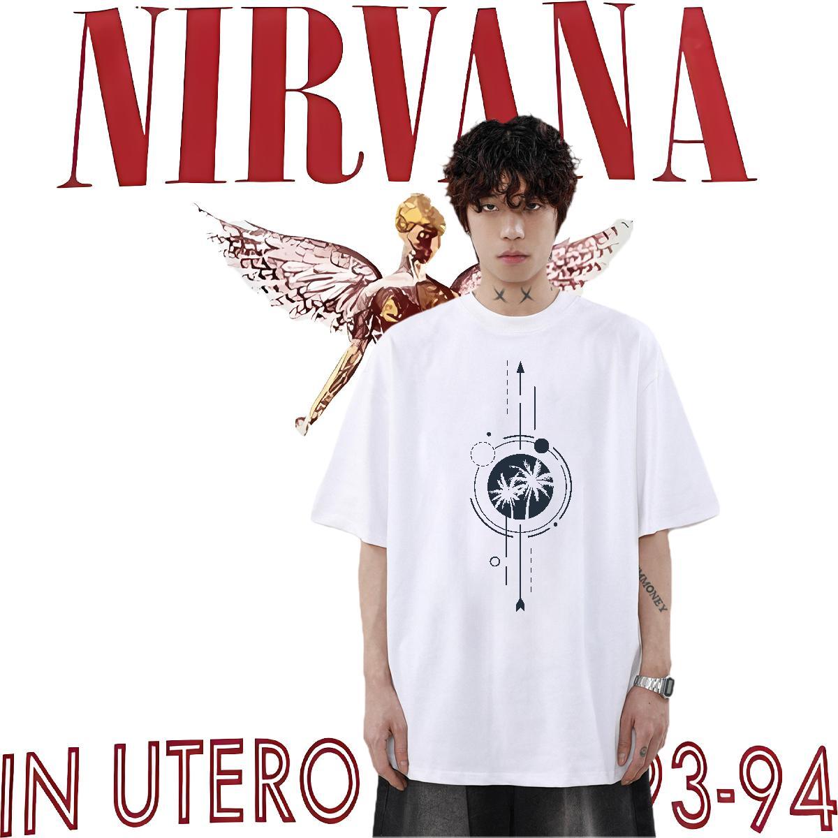 Brand T shirt 230g 100% Cotton tree Casual Daily Wear Polos Crew Neck High Quality Men Clothes T-Shirt Skull