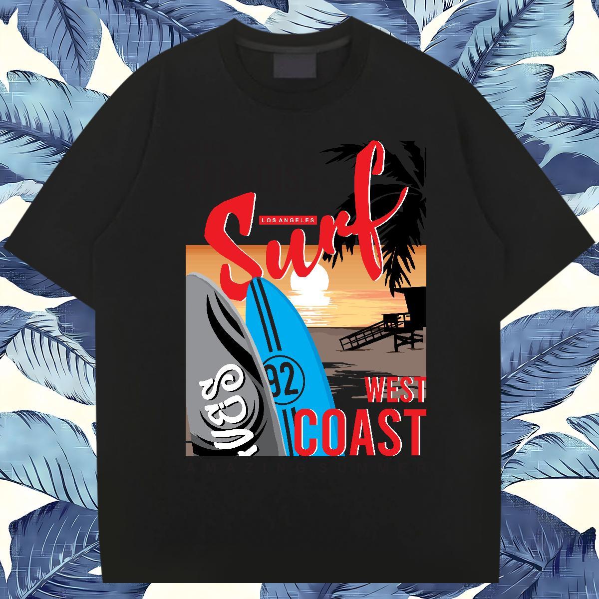 New Arrival Man T Shirts letter Tees Shirts 100% Cotton 230g Street wear Hip Hop Cool DIY Logo Oversized Round Neck Short Sleeve Men Tshirts