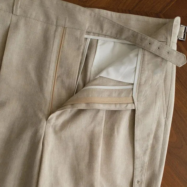 Men Spring Summer Streetwear Long Suit Trousers Male High Waist Business Dress Pants Office Social I274 240806