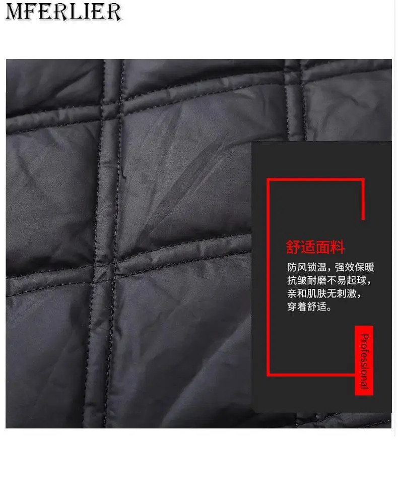 Plus size jacket padded Parkas thickened cotton jacket mens loose warm mens hooded Large 10XL 11XL winter coat 240806
