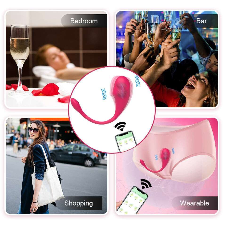 Hot-Selling APP wireless remote wearing small shark egg jumping vibrator application vibrator jumping egg