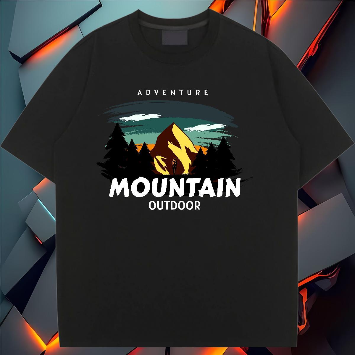 Designer Nice Woman T Shirts O-Neck Short Sleeve Tshirt for Man Woman Black Oversized tree Sports Casual 230g Pure Cotton Brand Clothings