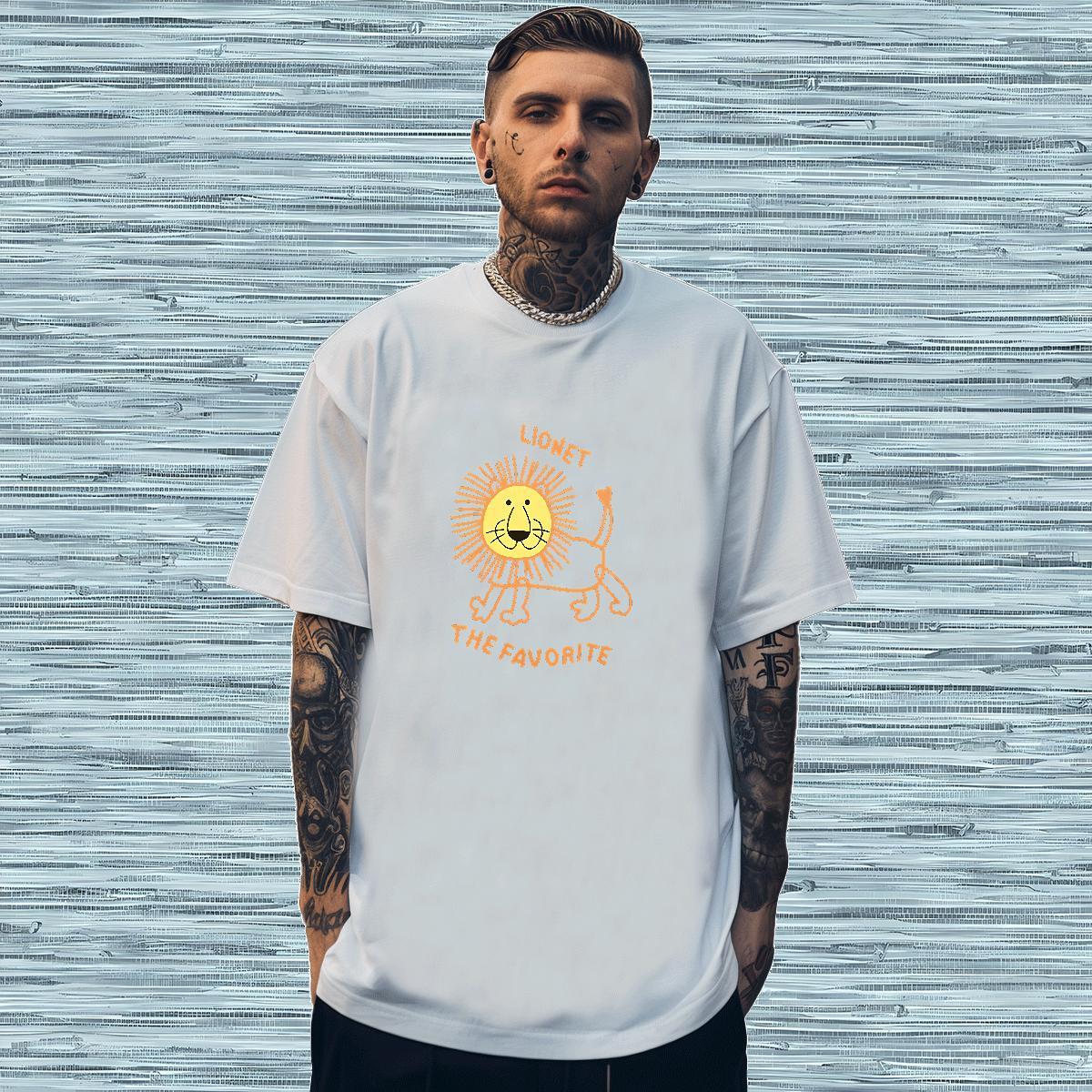 Men T Shirts 100% Cotton 230g Summer Casual Breathable Short Sleeve Customized Print Tshirts Fashion New Popular Tops Shirt