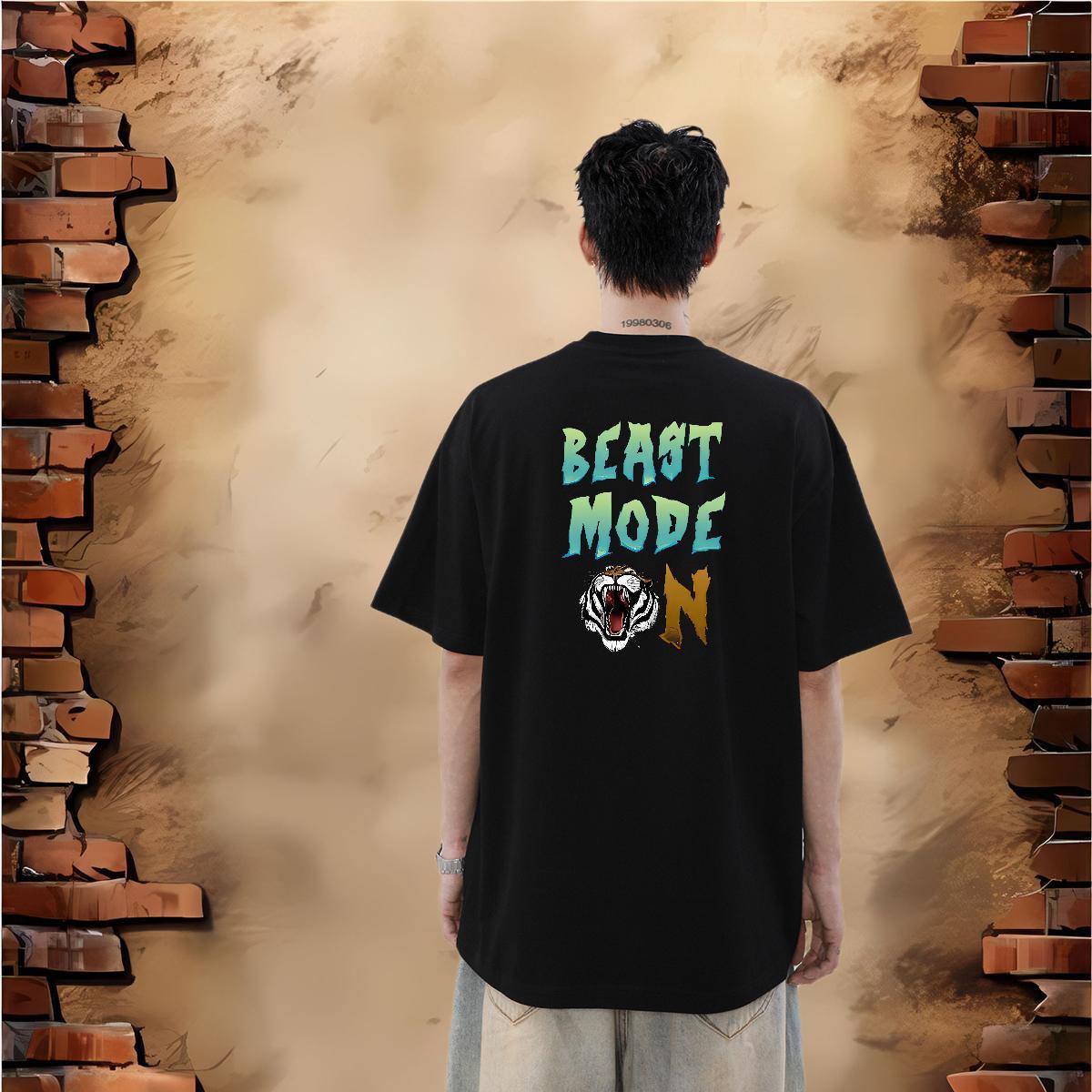 Casual New Mens T Shirts 230g 100% Cotton Casual Daily Wear Polos Breathable Soft Designer Men Clothes T-Shirt DIY Printed