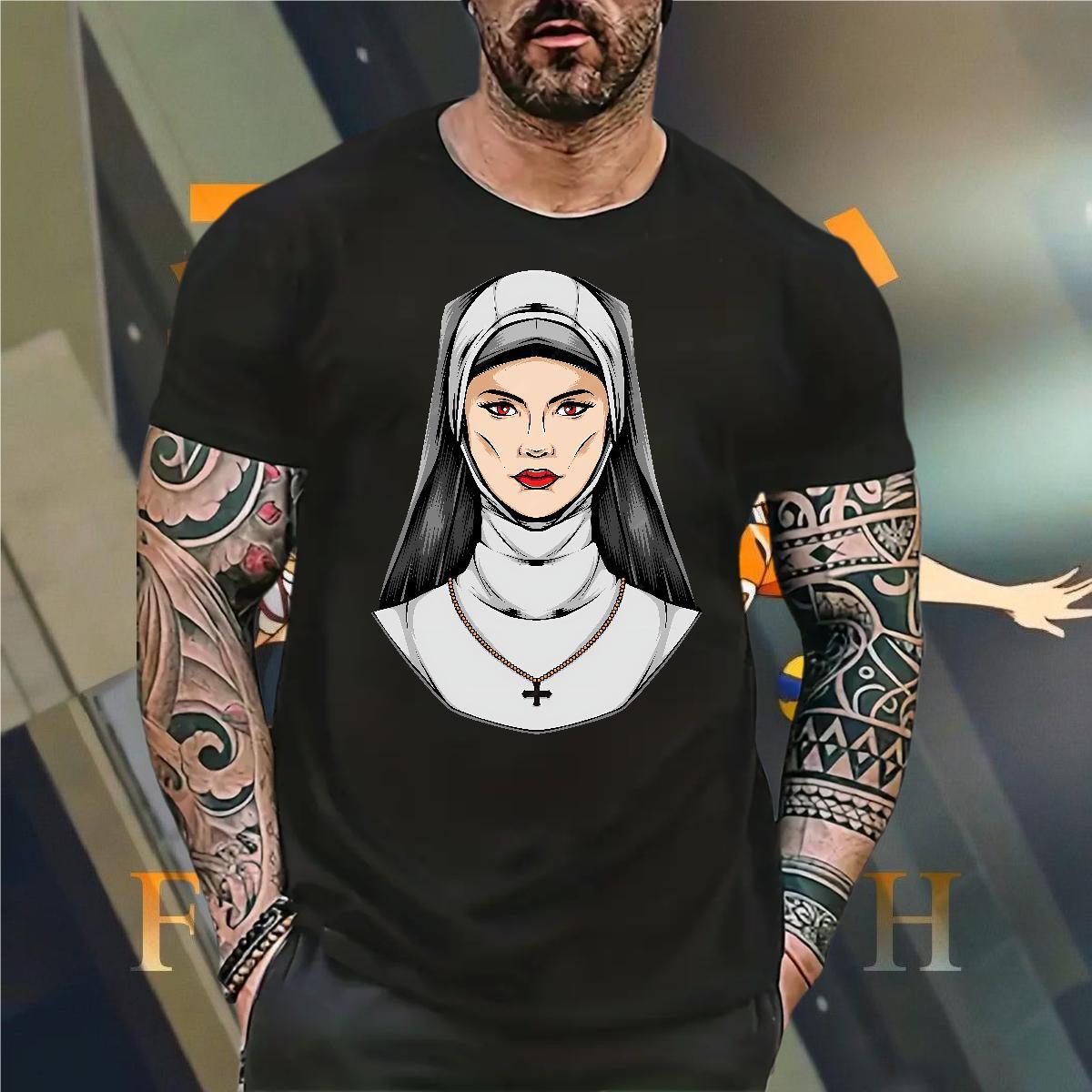 T-Shirts for Men 100% Cotton 230g nun Daily Wear Crew Neck Breathable Black White Mens Tshirts DIY Customized Brand Tops