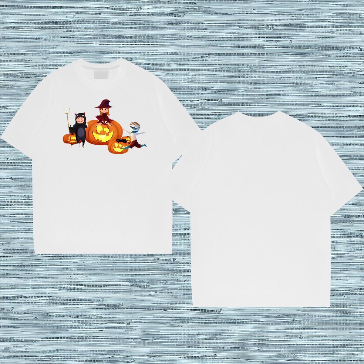 2024 Designer T Shirt For Man 100% Cotton 230g halloween Anime Printing Street Clothings Round Neck Short Sleeve TOP Quality Tshirts Custom Cartoon