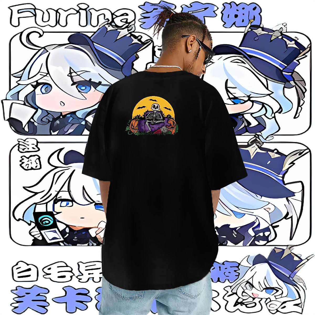 Custom T Shirts Men 100% Cotton 230g bat Sports Casual Polos O-Neck Short Sleeve Designer Men Clothes T-Shirt Anime Print