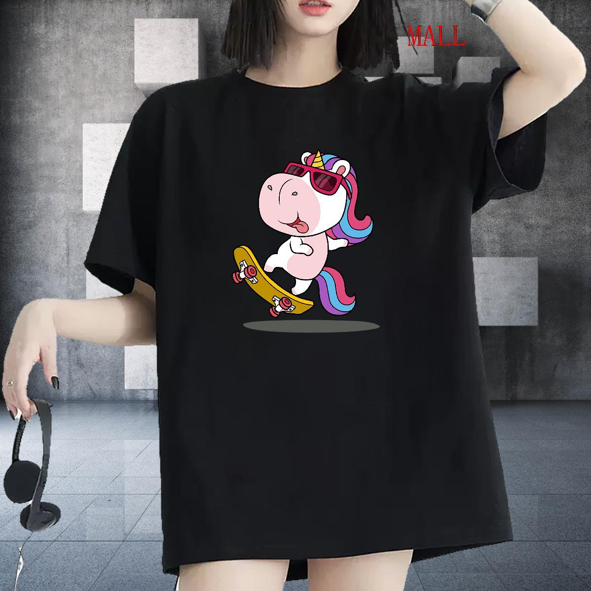 Soft T-Shirts Breathable Crew Neck Tshirt for Man Woman Anime Print Street Wear 230g Pure Cotton New Arrival Top Shirts