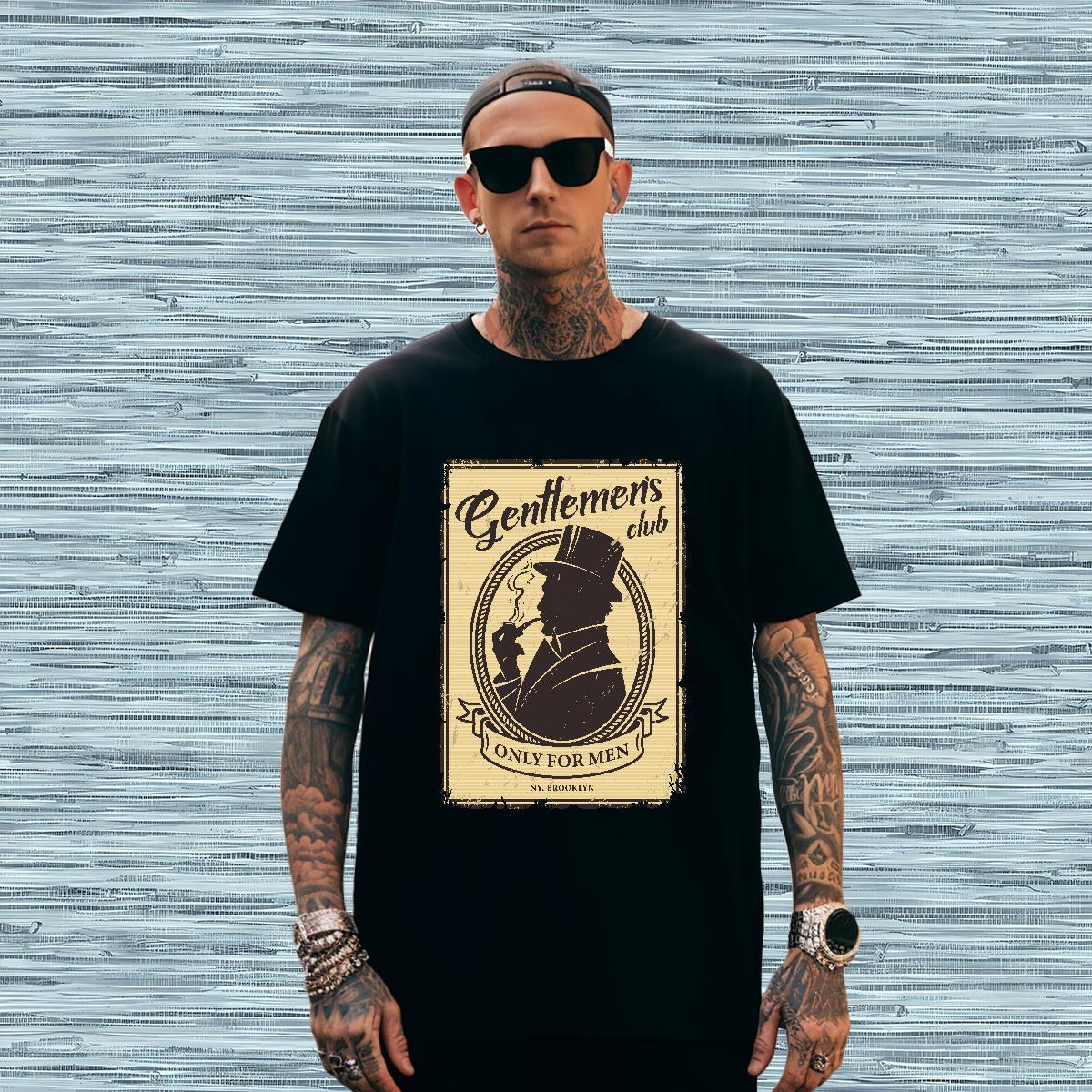 T Shirts Men 230g Pure Cotton portrait Spring Summer O-Neck Short Sleeve DIY Printed Mens Tshirts Casual New Free Shipping Tops