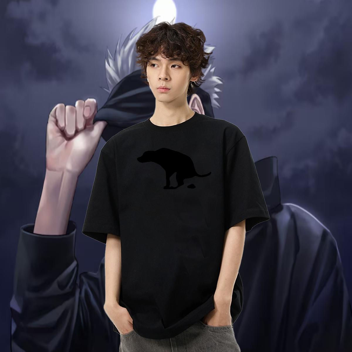 Fashion Designer T-Shirts 230g 100% Cotton Dog Sport Tee Shirt Round Neck Short Sleeve Brand Men Tops Tees Custom Big Size