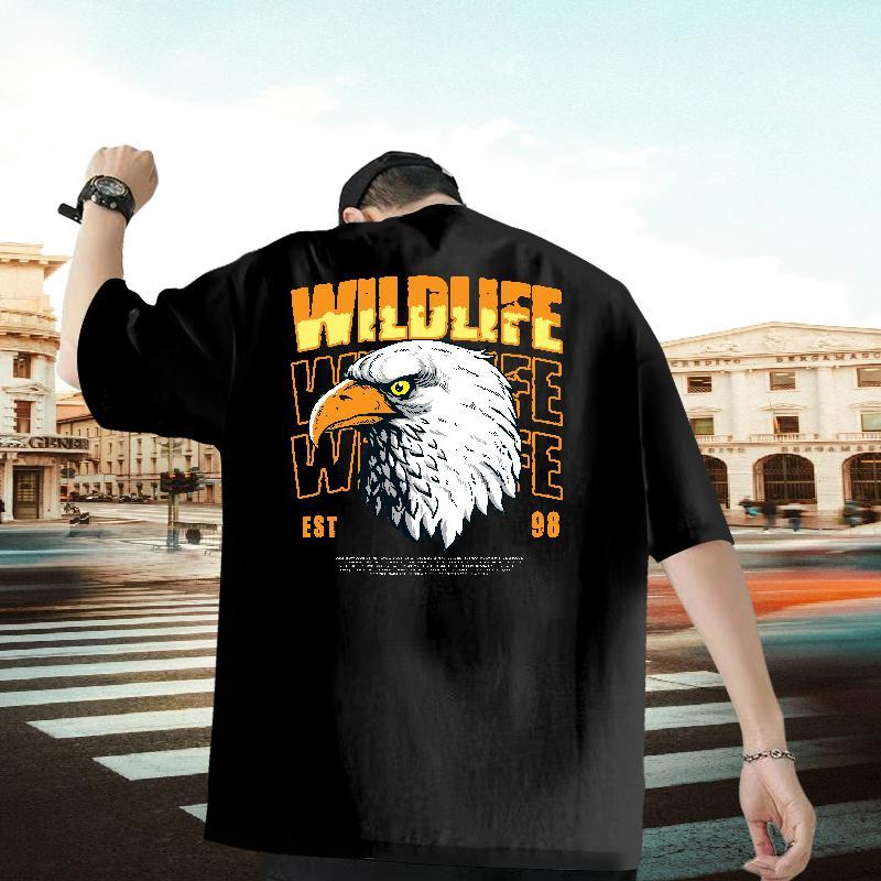 Fashion Designer T Shirt For Man 230g Pure Cotton cool Casual Daily Wear Tops O-Neck Short Sleeve Comfortable Tshirts Asian Size