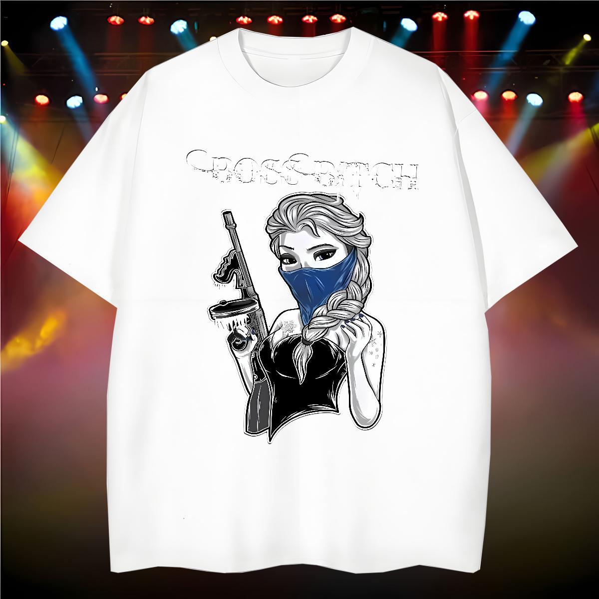 Men T Shirts 230g Pure Cotton portrait Summer Casual Breathable Short Sleeve Custom Anime Mens Tshirts 2024 Summer Wholesale Polos