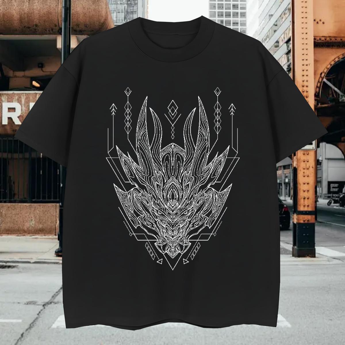 Men T Shirts 100% Cotton 230g handpainted Street Casual Breathable Cartoon Printing L-4XL Couples T Shirts Classic High Quality Tops Tees