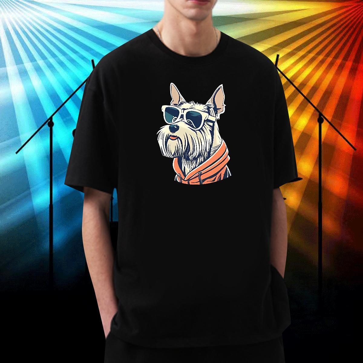 Fashion New Men T Shirts 100% Cotton 230g dog Sport Tops Shirt Crew Neck Breathable Cool Couples T Shirts Custom Printed