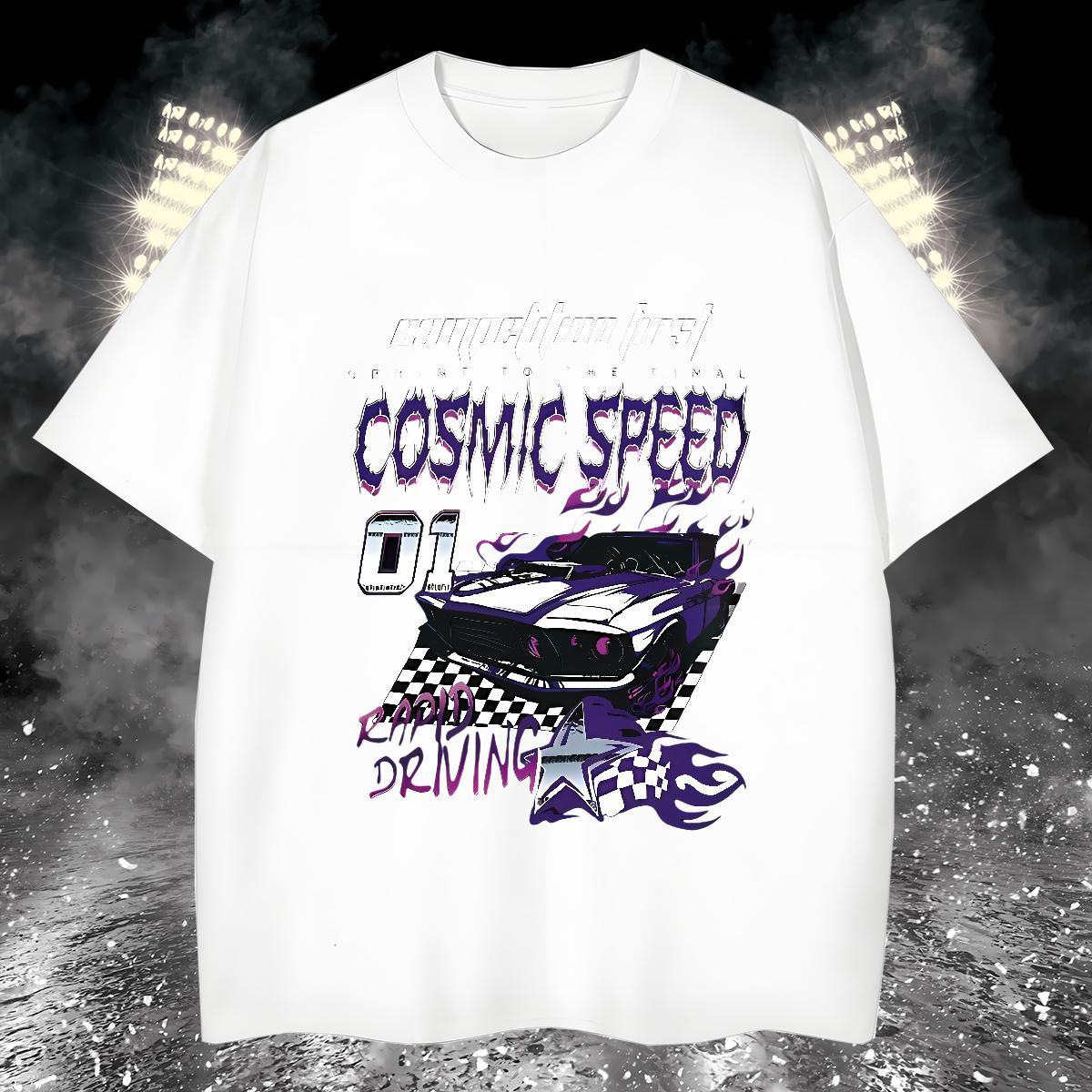 New Arrival Man T Shirts car Tees Shirts 230g 100% Cotton Hip Hop Street TOP Quality Custom Anime Breathable Short Sleeve Men Tops Tees