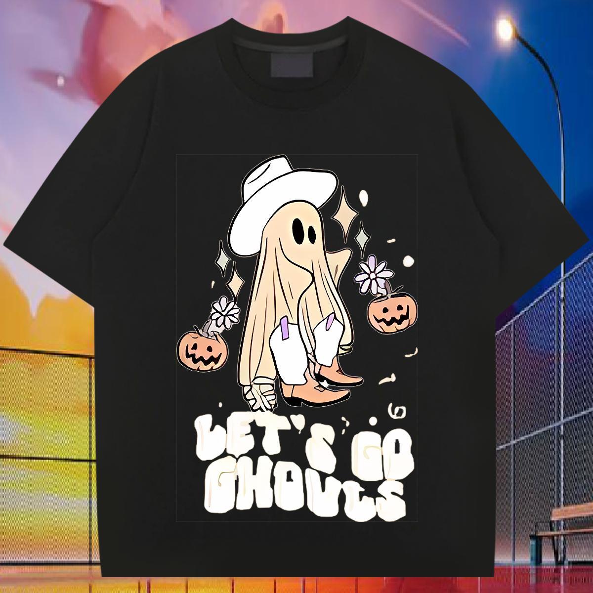 2024 Designer Mens T Shirts 230g 100% Cotton halloween Daily Wear Tees Short Sleeve O-Neck Brand Men Clothes T-Shirt Customized