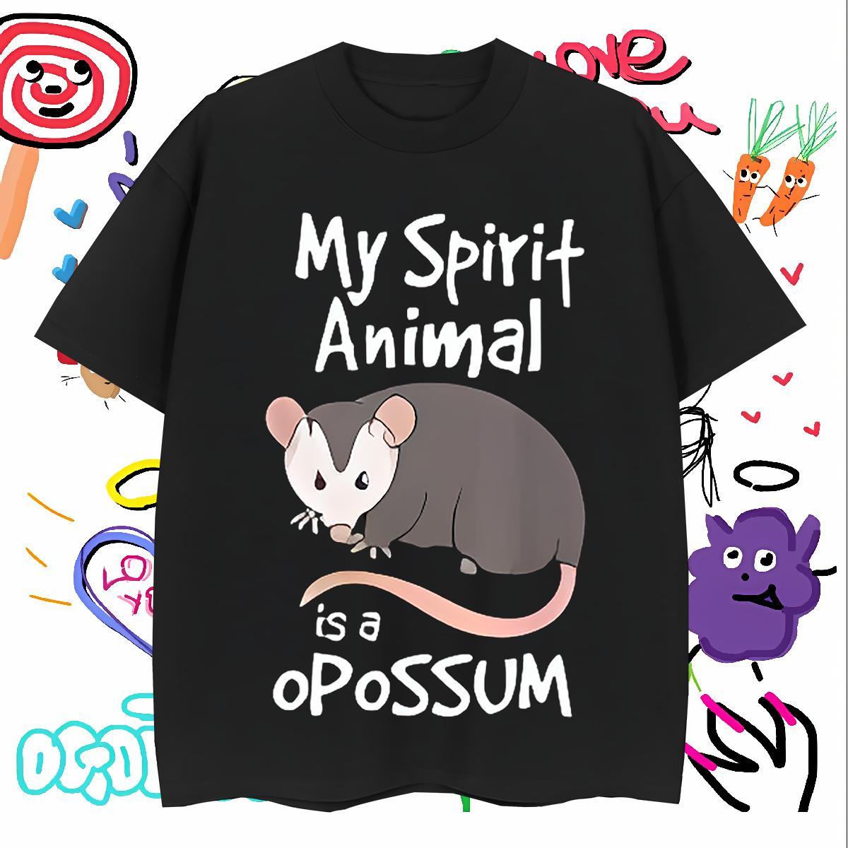 T shirt 100% Cotton 230g mouse Home Outdoor Breathable Short Sleeve Cartoon Print Tshirt for Man Woman Brand Loose Fit Wear