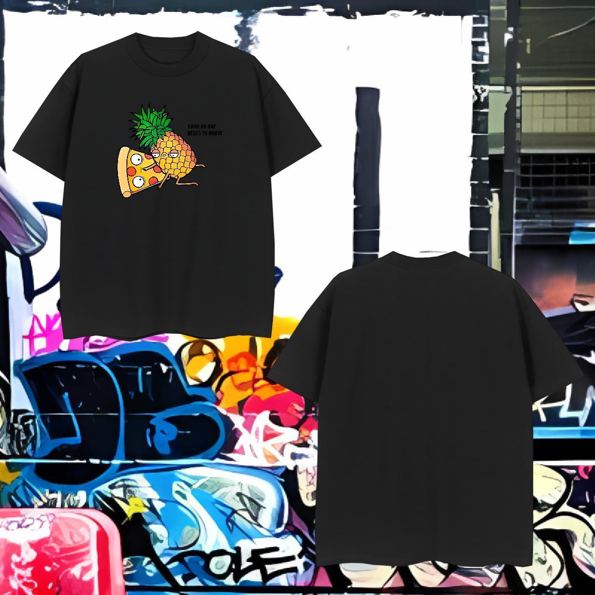 Wholesale Tshirts 230g 100% Cotton USA T Shirts Men High Street Hip Hop Breathable Short Sleeve Oversized 3XL 4XL New Tee Shirt