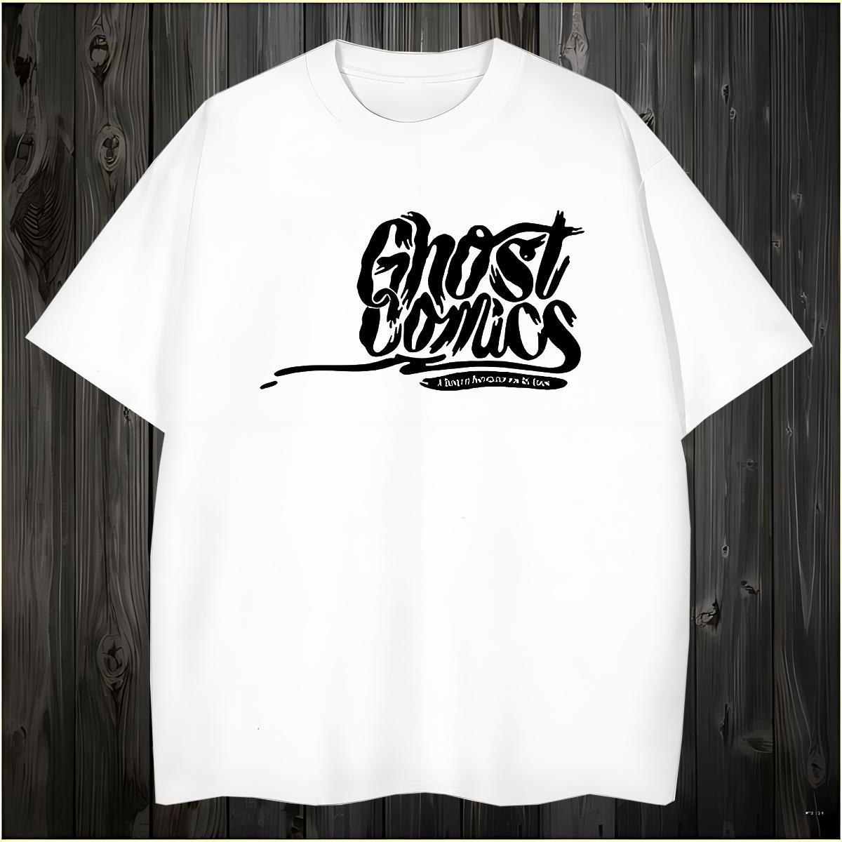 Fashion New Mens T Shirts 100% Cotton 230g halloween Street Casual Clothes Breathable Crew Neck Loose Men Tops Tees Custom Printed