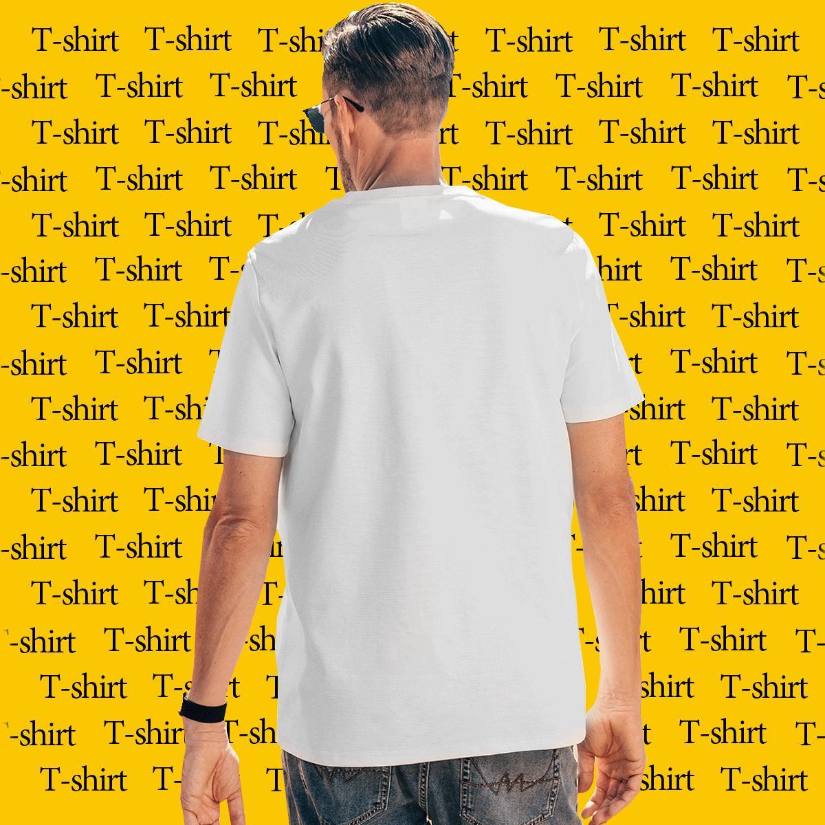 Loose T-Shirts wolf Breathable Short Sleeve Street Casual DIY 230g 100% Cotton Couples T Shirts Custom Polos