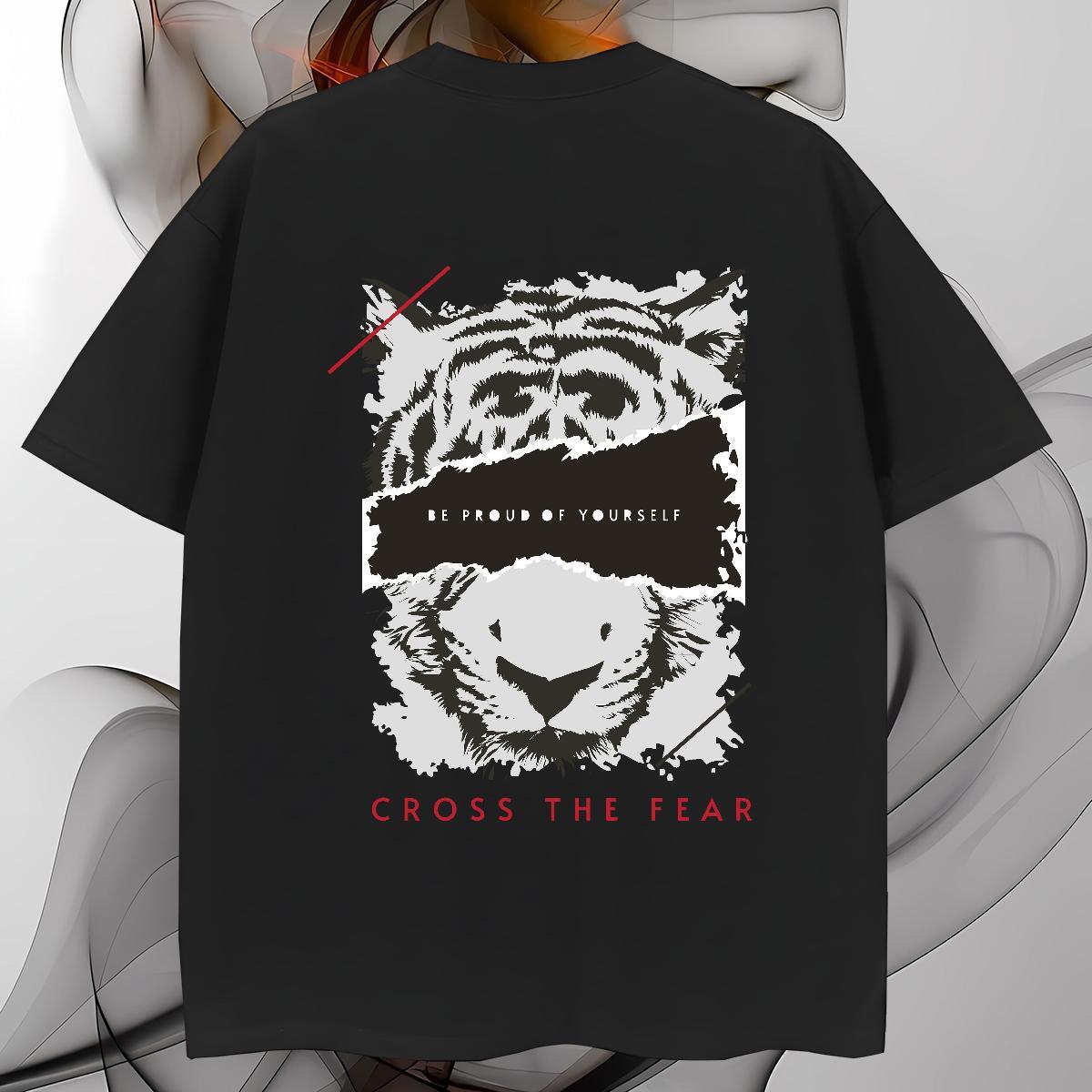 DIY Customized T-Shirts for Men 230g Pure Cotton Daily Wear Tee Shirt Breathable Soft Men Tshirts Custom Print Plus Size