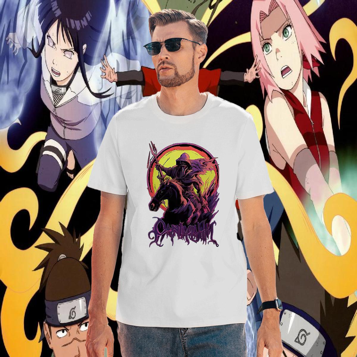 Fashion Men T Shirts 230g 100% Cotton horse High Street Hip Hop Clothes Short Sleeve Soft TOP Quality Couples T Shirts Custom Anime