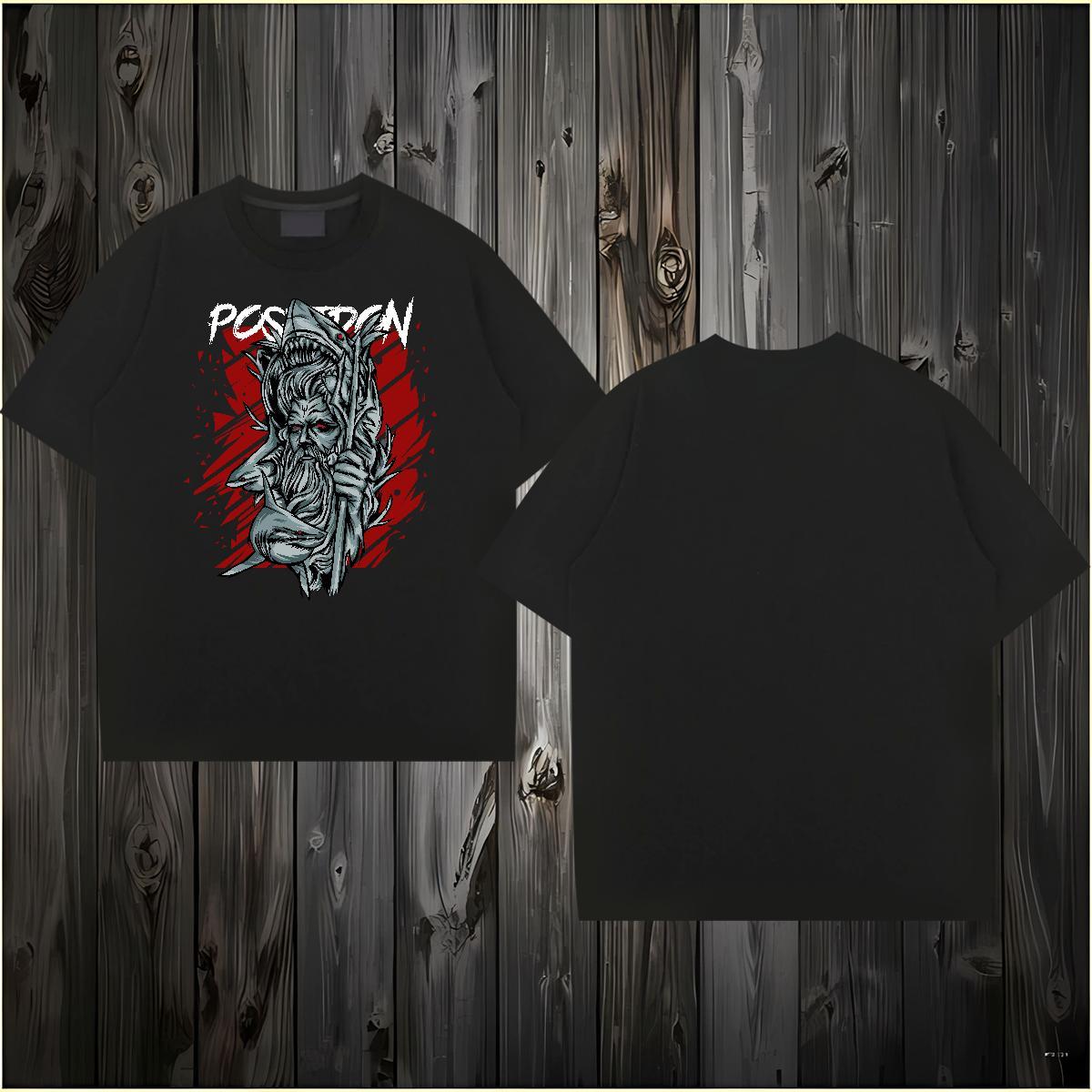 New T Shirts Men 230g 100% Cotton Sports Casual Clothings O Neck Short Sleeves Cool Design Men Tshirts DIY
