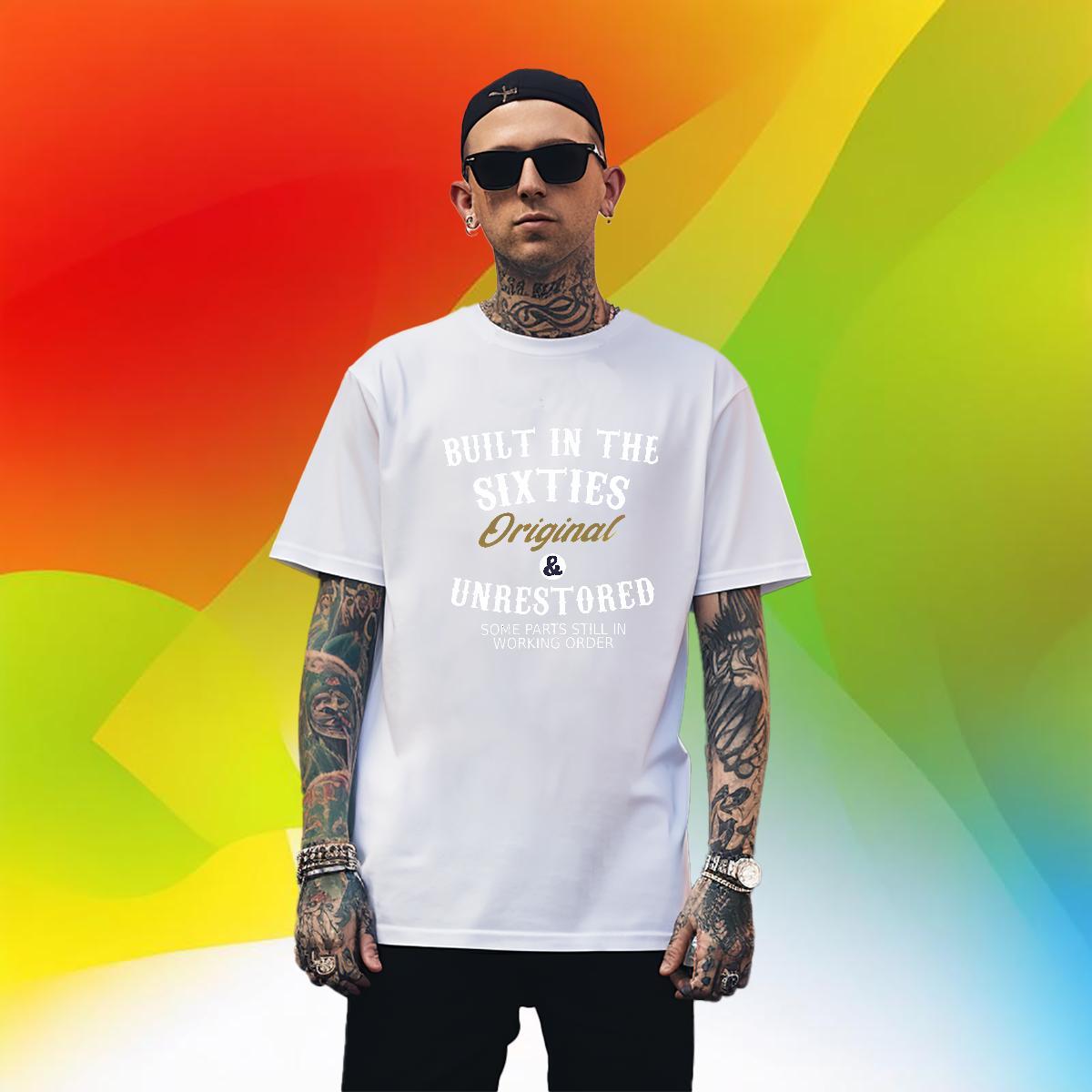 Loose Mens Tshirts 230g 100% Cotton Outdoor letter Customized Breathable Short Sleeve Casual New Men T Shirts Tee Shirt