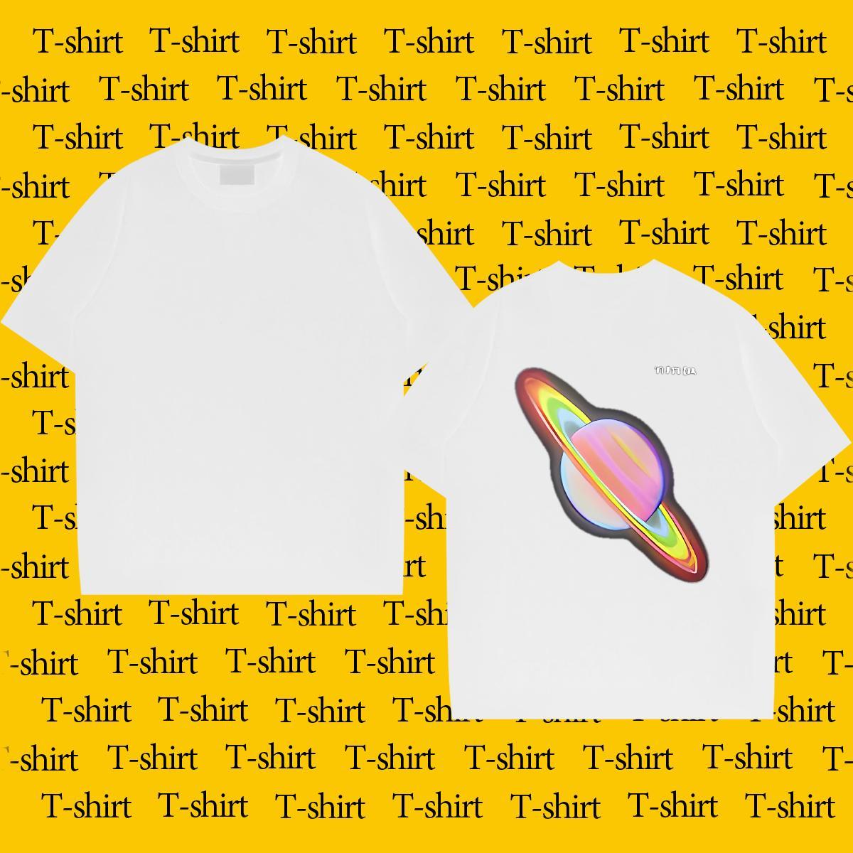 Custom Mens T Shirts star Tops 100% Cotton 230g High Street Hip Hop TOP Quality DIY Printed Breathable Soft Tshirt for Man Woman