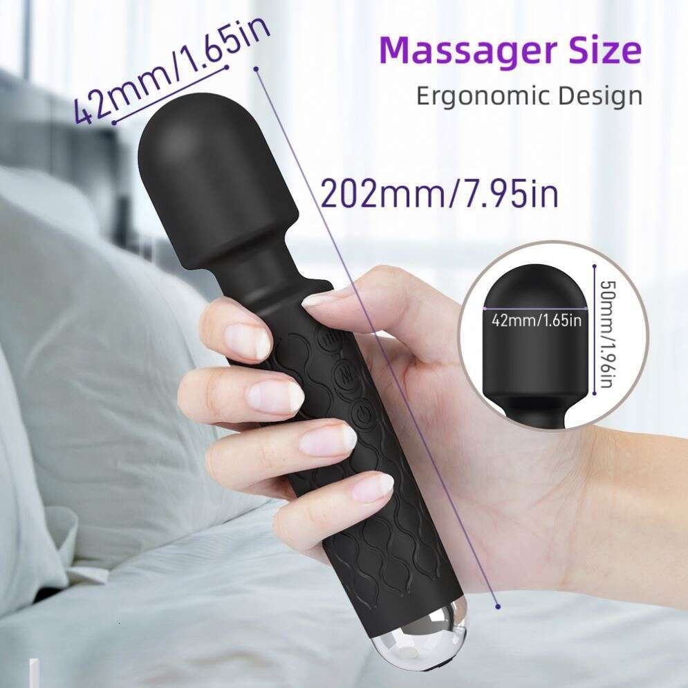 Girlspower Amazon OEM/ODM Mini Personal Adult Toys Electric Handheld AV Wand Massager Dildo Vibrator Sex Toys Women